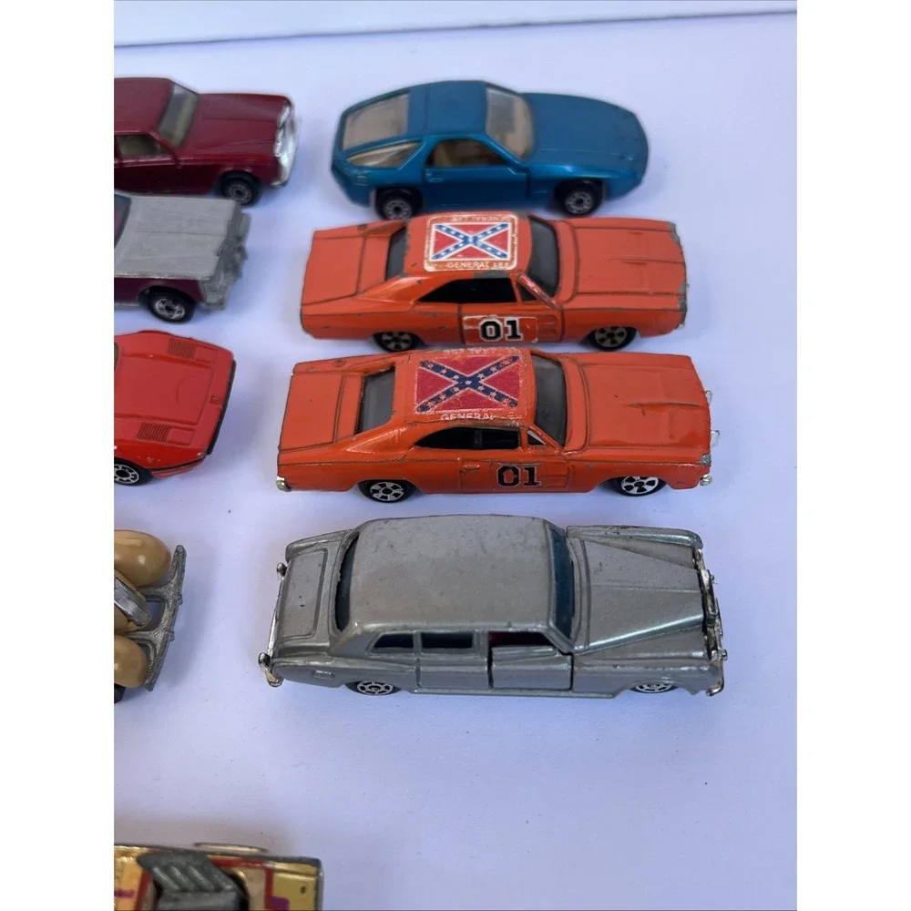 VTG Hot Wheels Super Rally Case 14 Cars Mixed Set Blackwalls Hot Wheels Matchbox